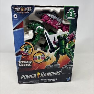 Power Rangers Dino Fury Ankylo Hammer & Tiger Claw Zord Set NIB